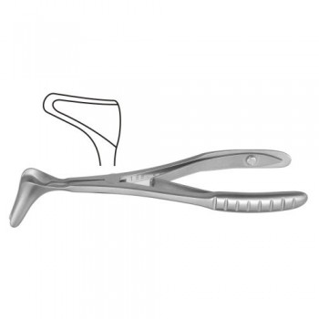 Hartmann-Halle Nasal Speculum Fig. 2 Stainless Steel, 15.5 cm - 6" Blade Length 31 mm